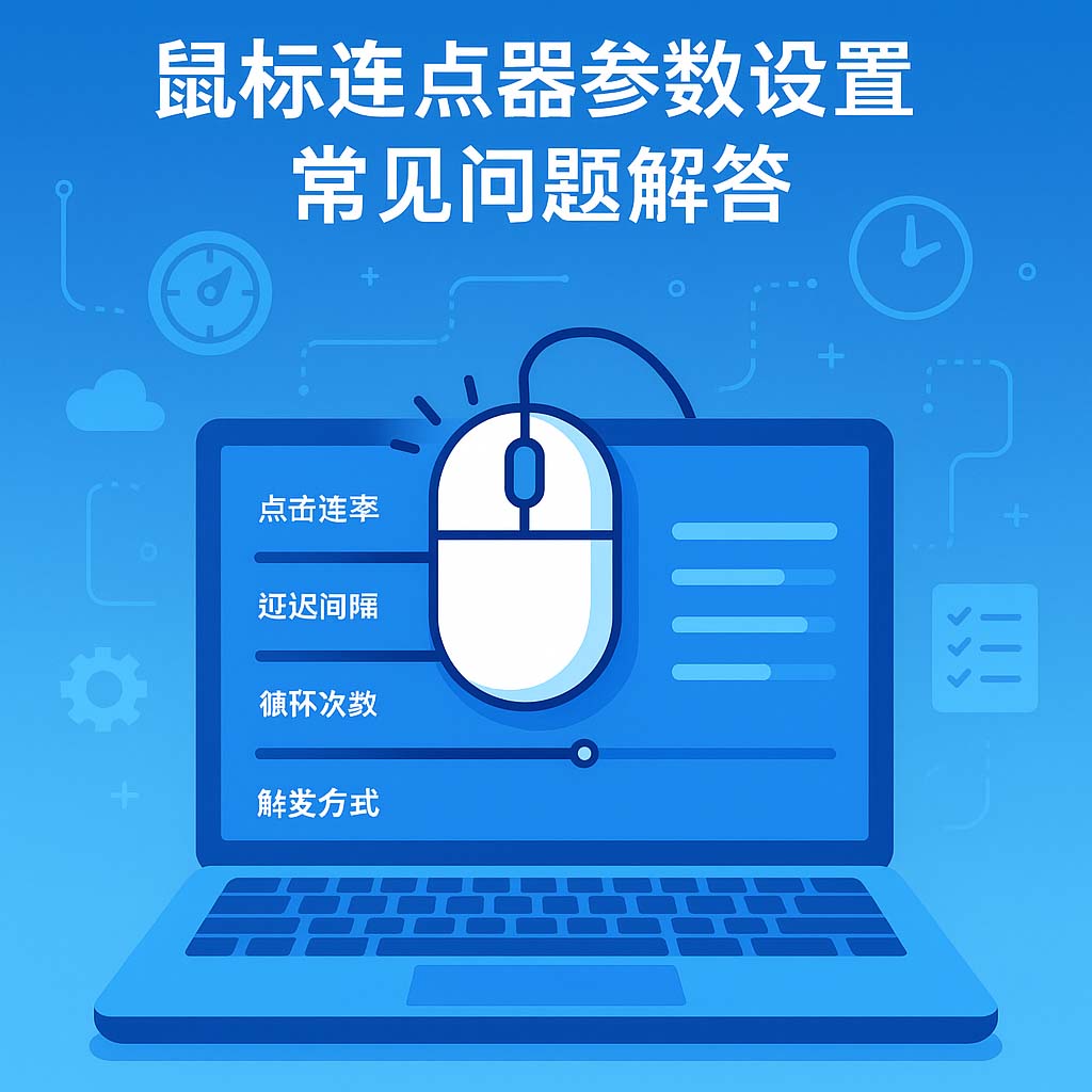 鼠标连点器参数设置常见问题解答