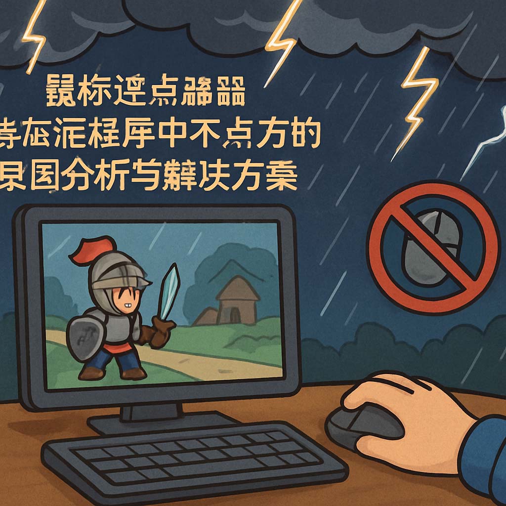 鼠标连点器在特定程序中不点击的原因分析与解决方案