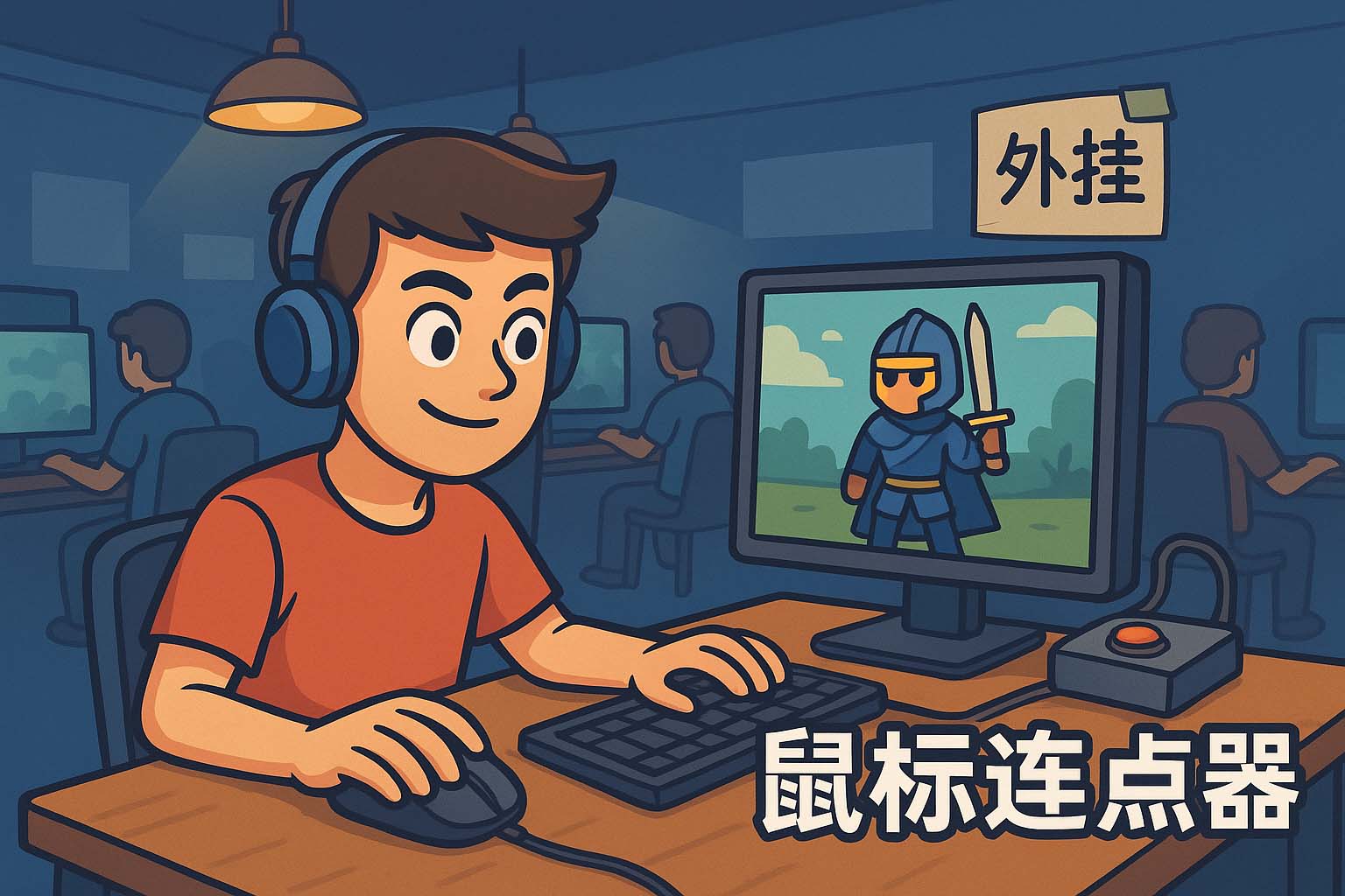 鼠标连点器和外挂从用户体验看区别