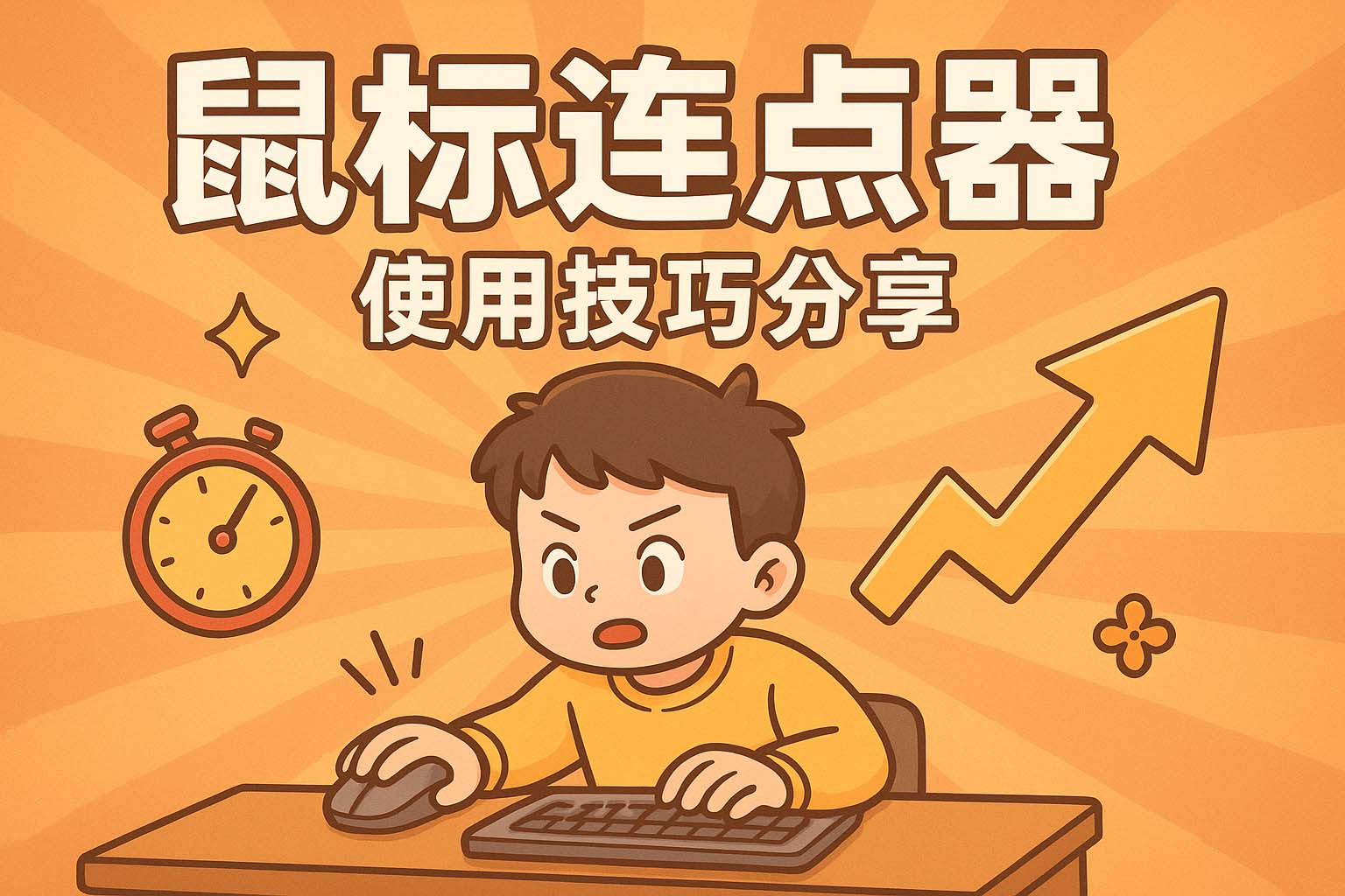 鼠标连点器使用技巧分享-如何设置速度?