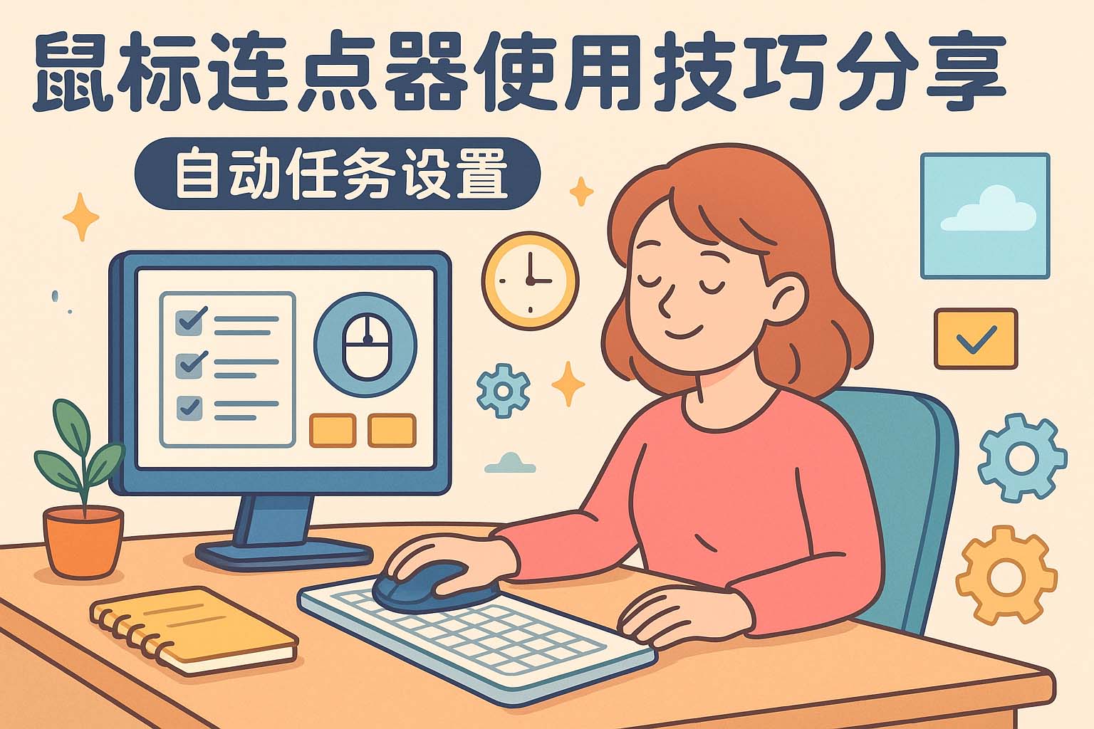 鼠标连点器使用技巧分享-自动任务设置