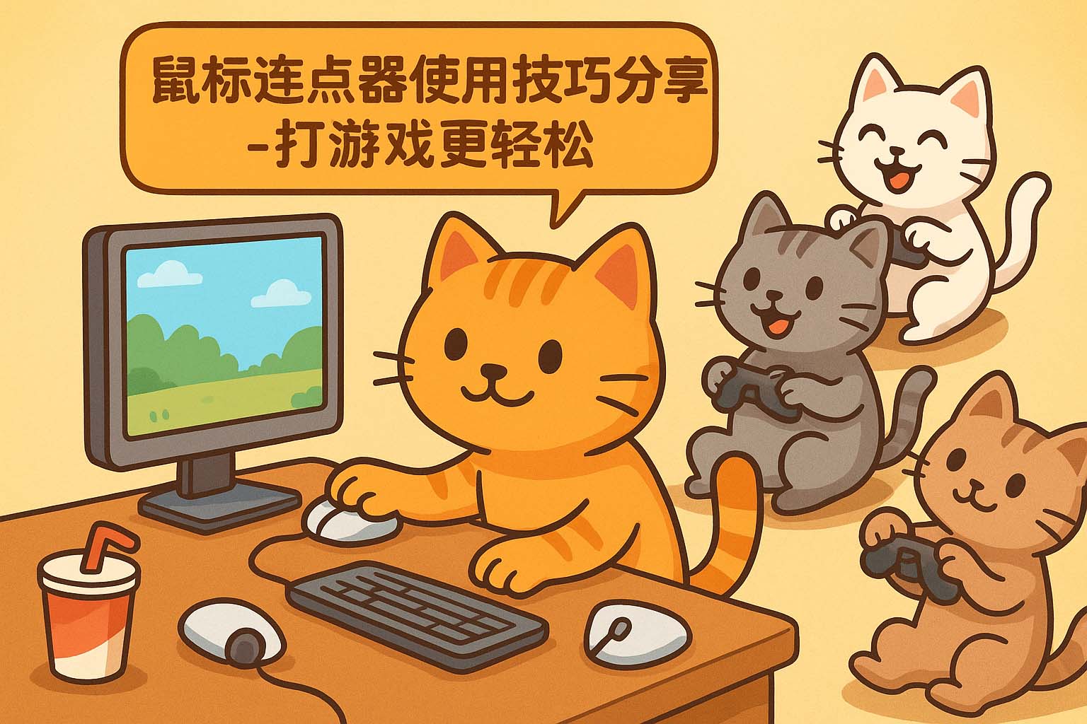 鼠标连点器使用技巧分享-打游戏更轻松