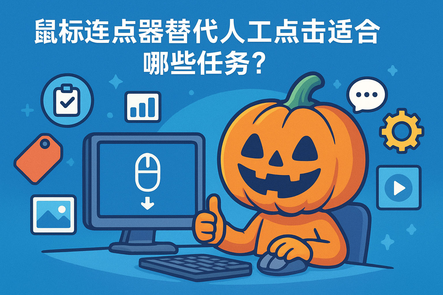 鼠标连点器替代人工点击适合哪些任务?