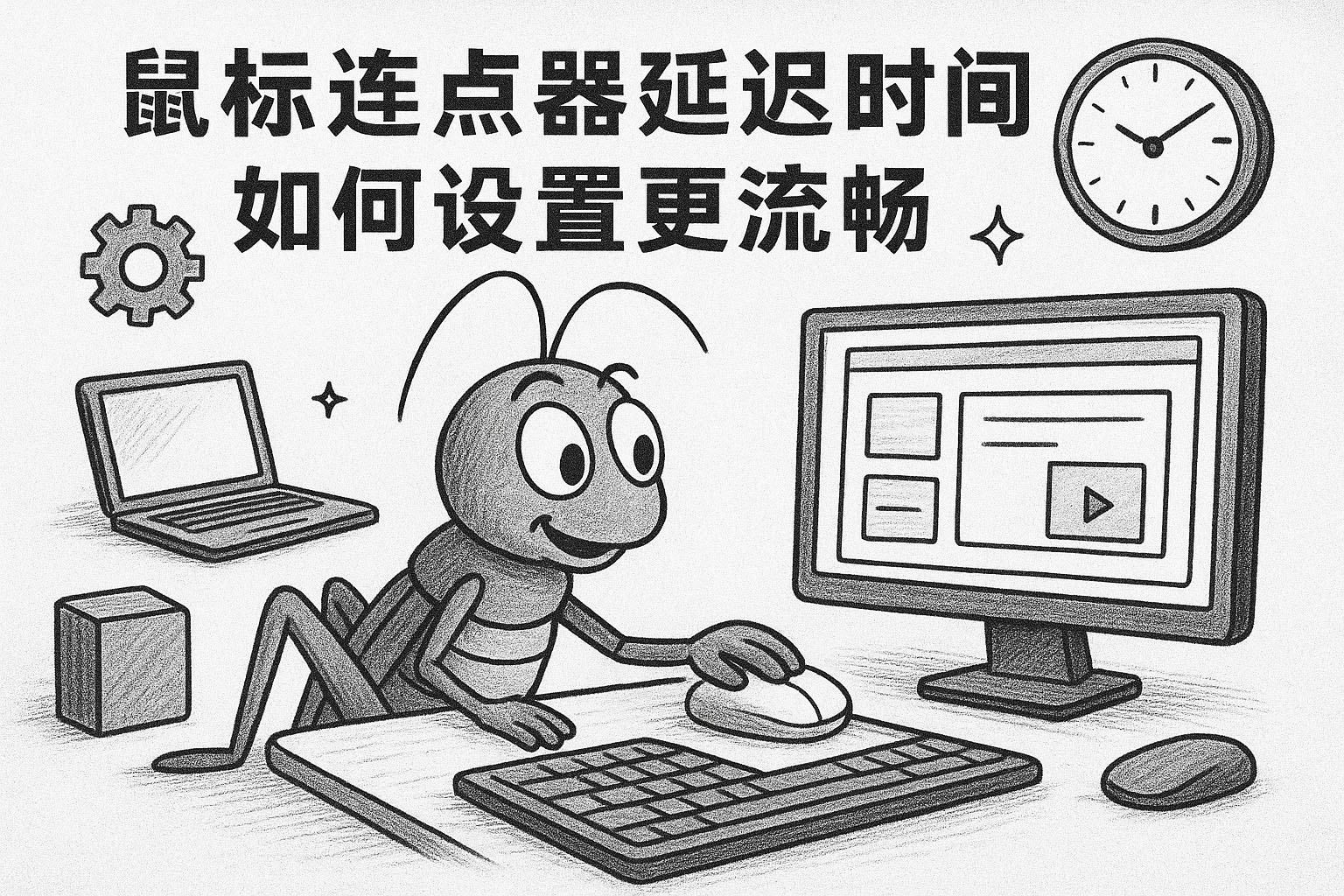 鼠标连点器延迟时间如何设置更流畅