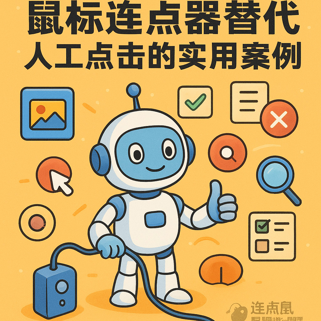 鼠标连点器替代人工点击的实用案例