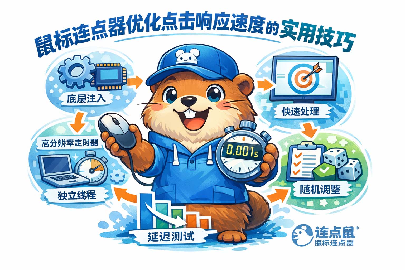 鼠标连点器优化点击响应速度的实用技巧