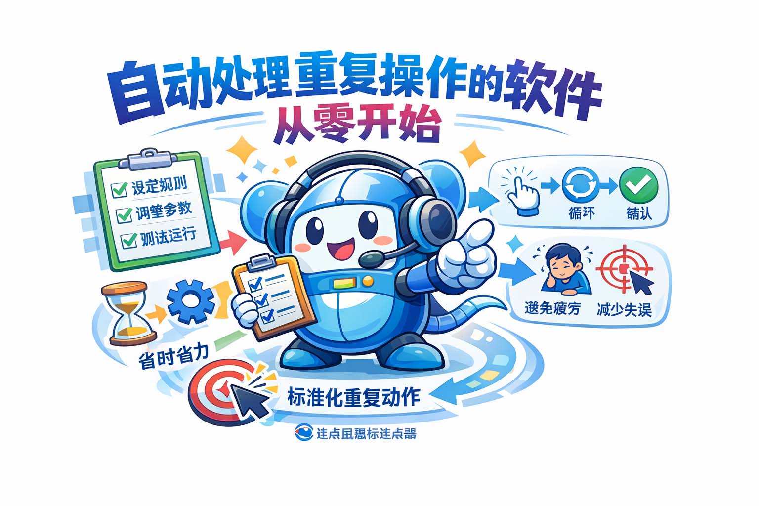 自动处理重复操作的软件从零开始